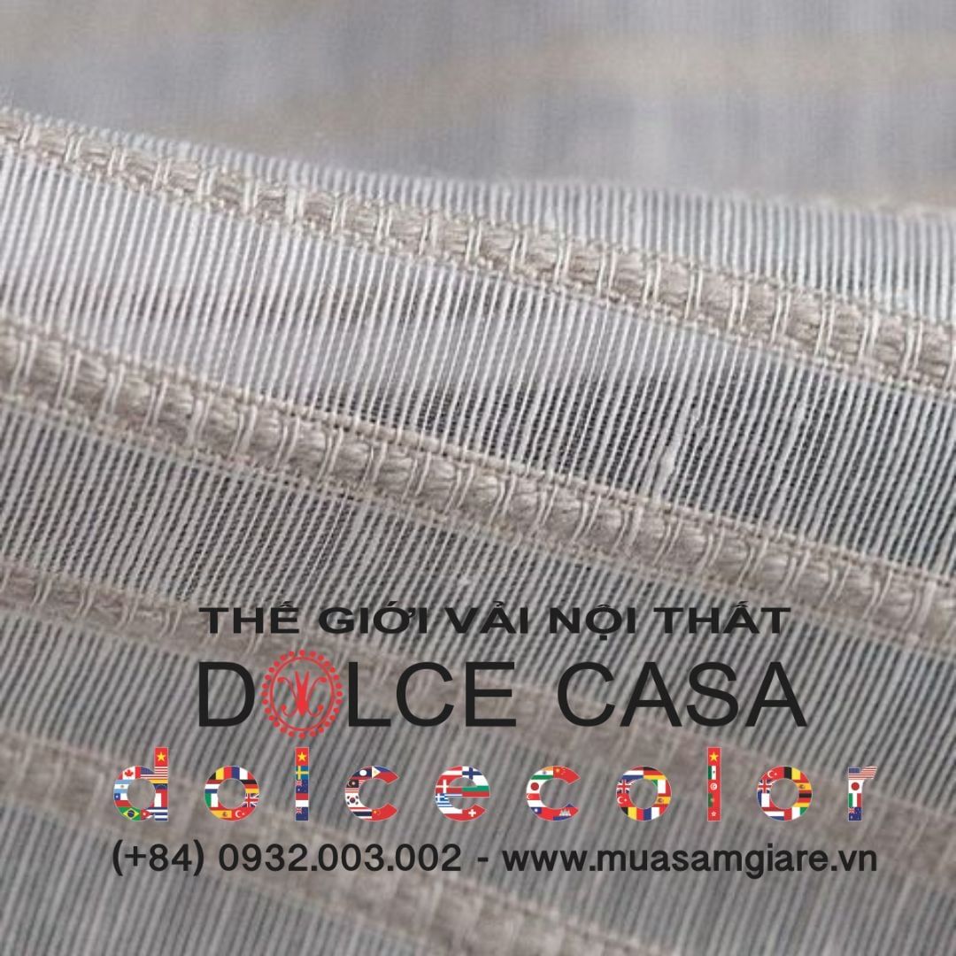  72719 vải màn rèm gió GENNY 5 màu copyright 2021 