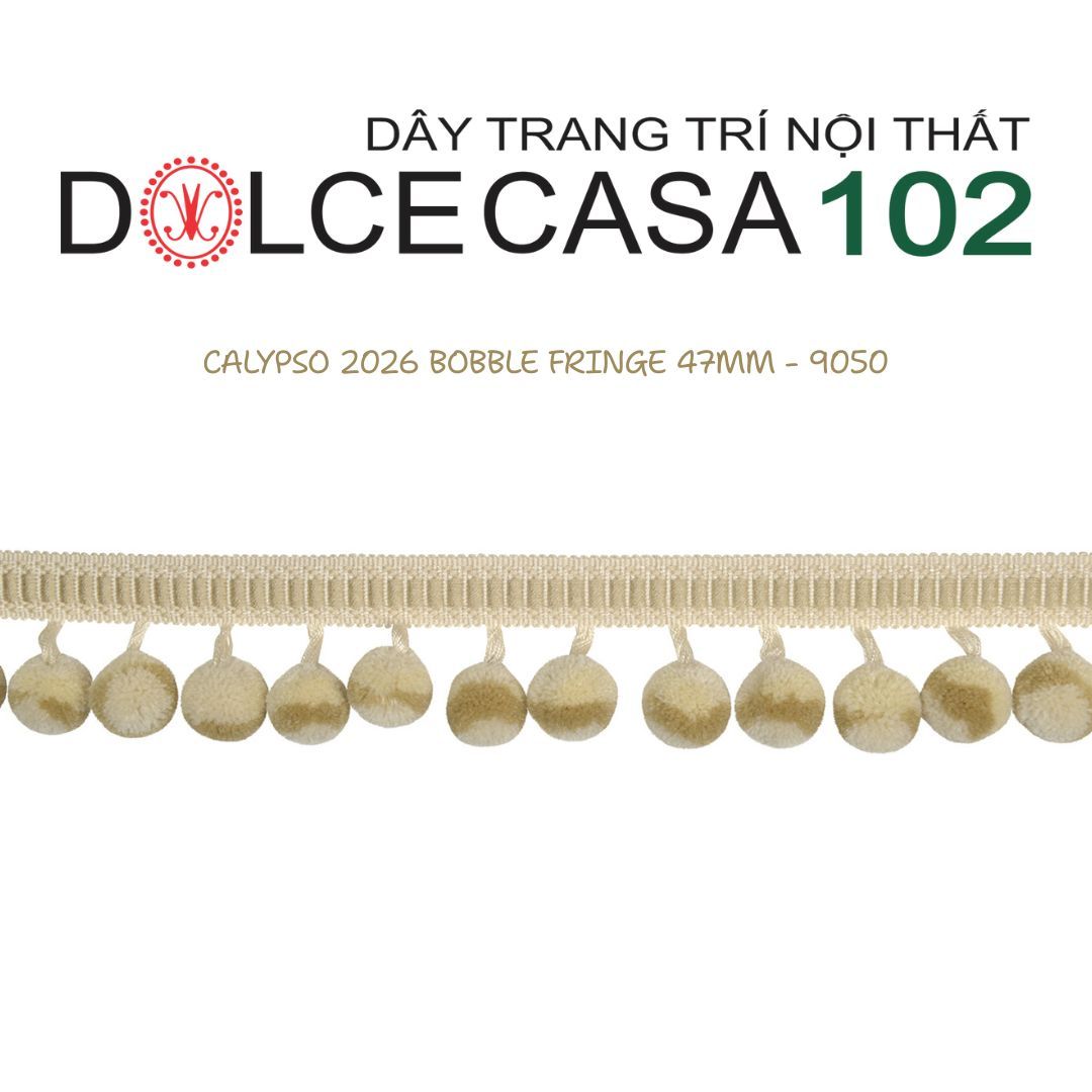  CALYPSO 2026 dây viền trang trí quả cầu đa sắc có sẵn tại kho nhà SX 