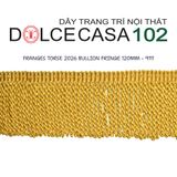  FRANGES TORSE 2026 dây viền tua xoắn Đa Phong Cách có tại kho nhà SX 