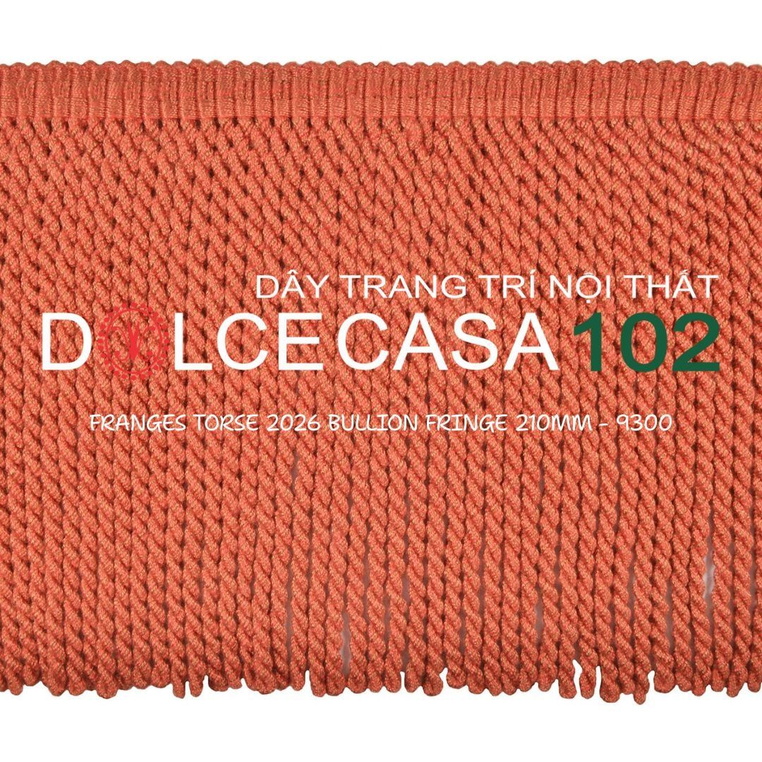  FRANGES TORSE 2026 dây viền tua xoắn Đa Phong Cách có tại kho nhà SX 