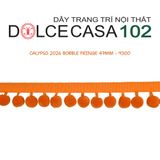  CALYPSO 2026 dây viền trang trí quả cầu đơn sắc có sẵn tại kho nhà SX 