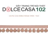  CALYPSO 2026 dây viền trang trí quả cầu đơn sắc có sẵn tại kho nhà SX 