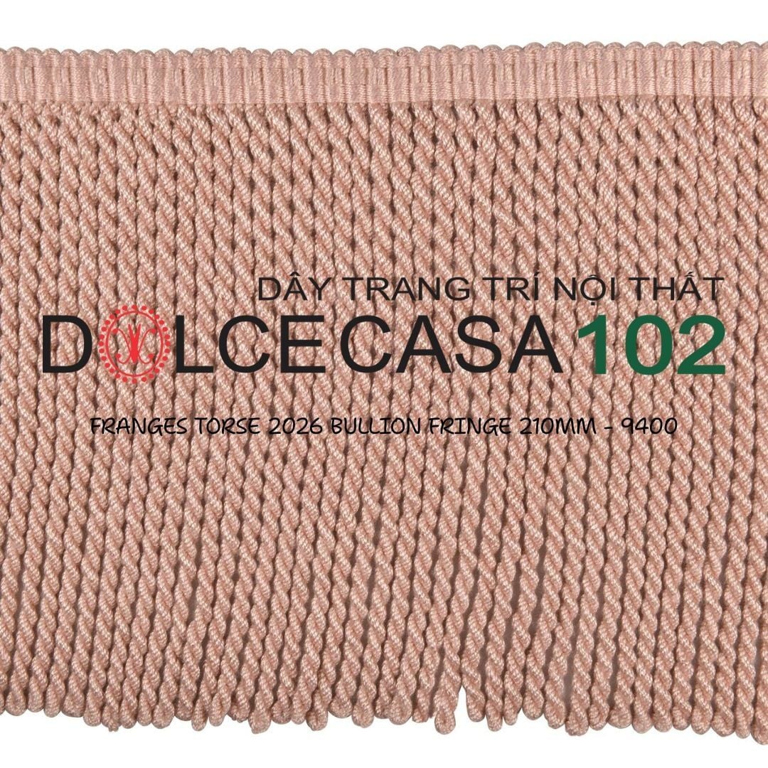  FRANGES TORSE 2026 dây viền tua xoắn Đa Phong Cách có tại kho nhà SX 