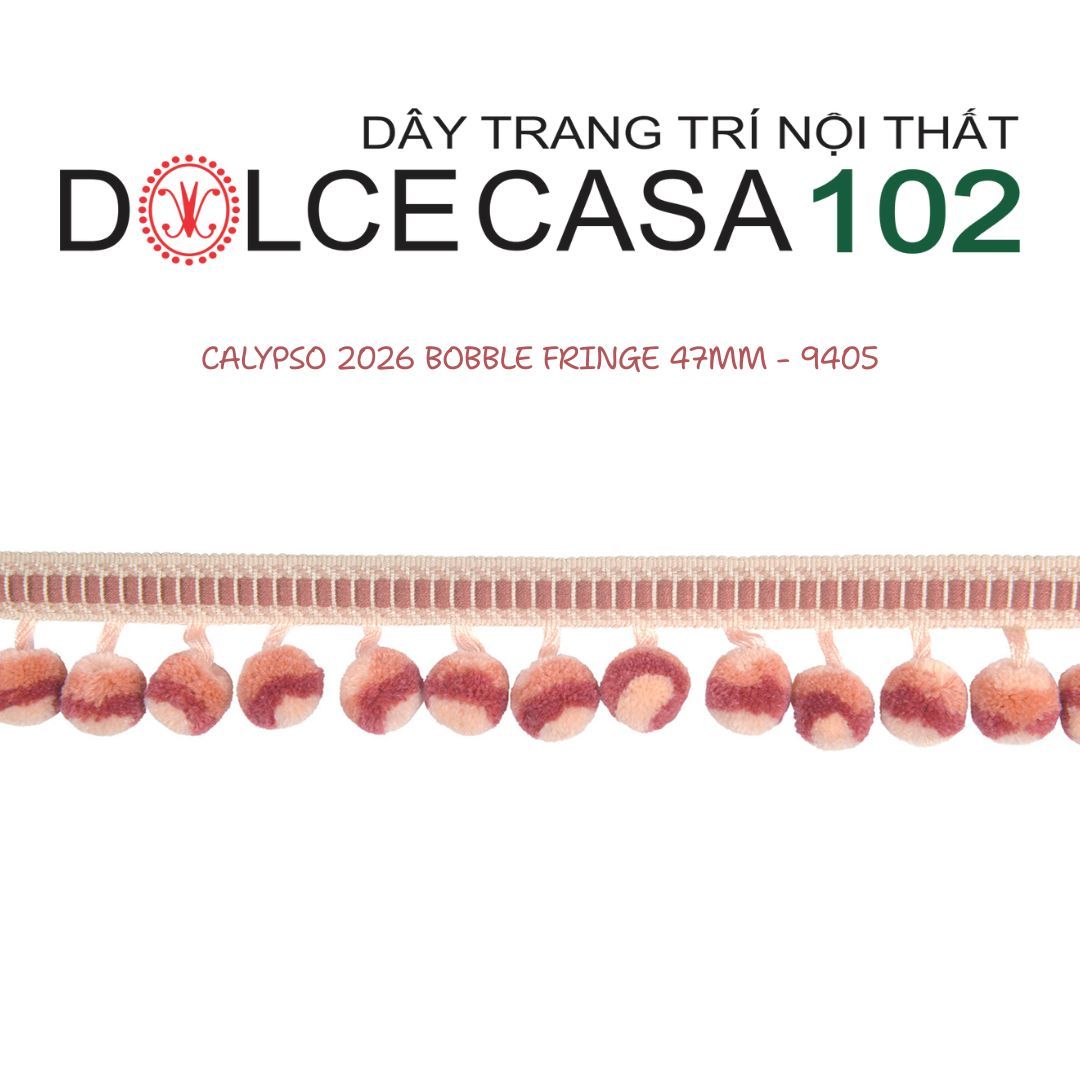  CALYPSO 2026 dây viền trang trí quả cầu đa sắc có sẵn tại kho nhà SX 