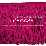  FRANGES TORSE 2026 dây viền tua xoắn Đương Đại có sẵn tại kho nhà SX 