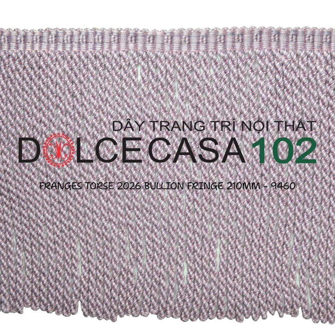  FRANGES TORSE 2026 dây viền tua xoắn Đa Phong Cách có tại kho nhà SX 