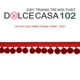  CALYPSO 2026 dây viền trang trí quả cầu đơn sắc có sẵn tại kho nhà SX 