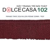  FRANGES TORSE 2026 dây viền tua xoắn Đa Phong Cách có tại kho nhà SX 