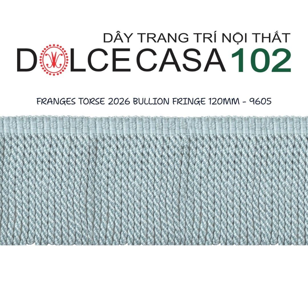  FRANGES TORSE 2026 dây viền tua xoắn Đa Phong Cách có tại kho nhà SX 
