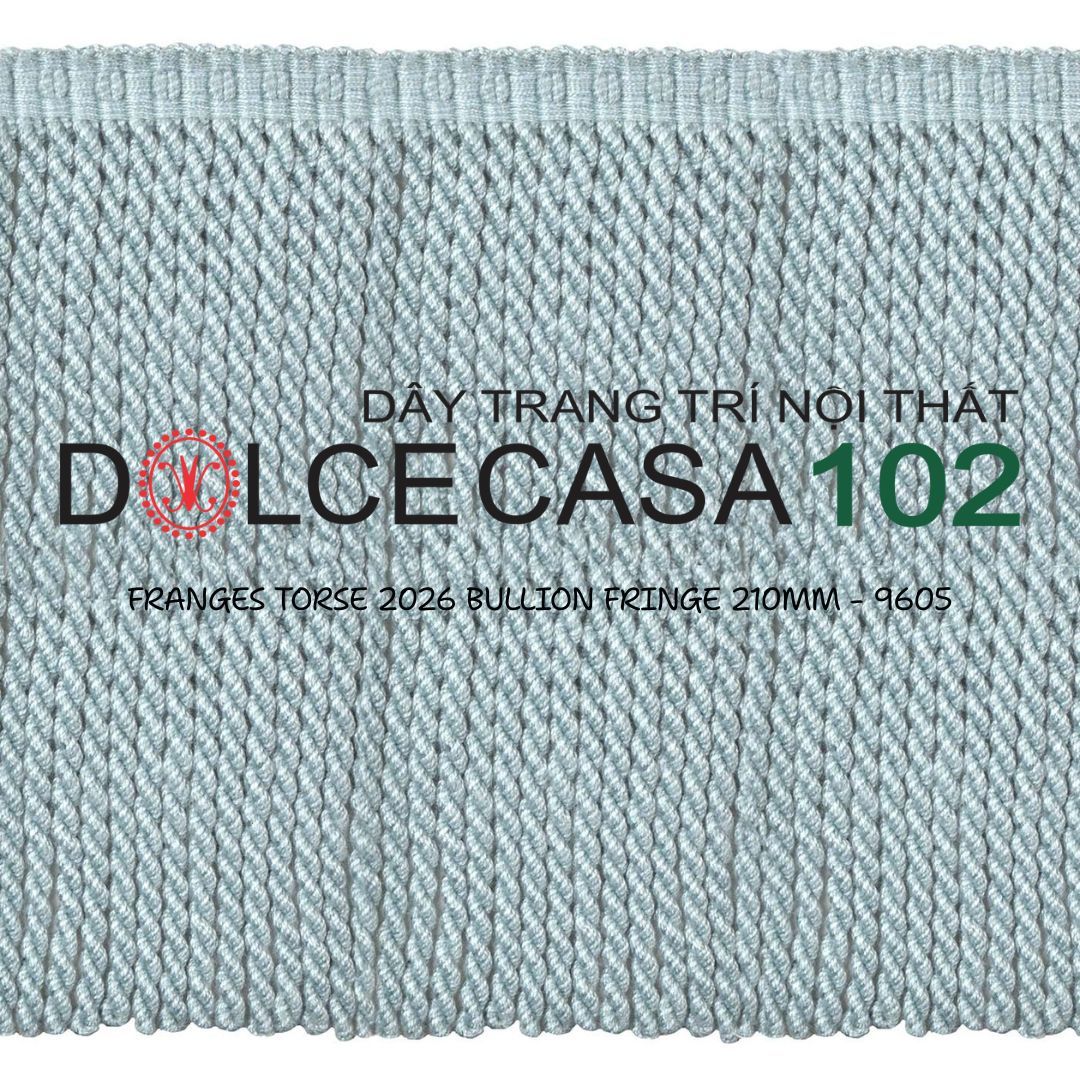  FRANGES TORSE 2026 dây viền tua xoắn Đa Phong Cách có tại kho nhà SX 
