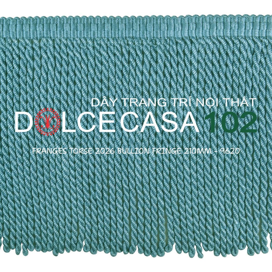  FRANGES TORSE 2026 dây viền tua xoắn Đa Phong Cách có tại kho nhà SX 