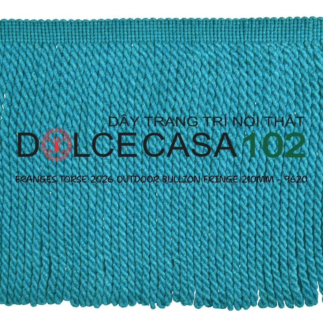  FRANGES TORSE OUTDOOR 2026 dây viền tua xoắn có sẵn tại kho nhà SX 