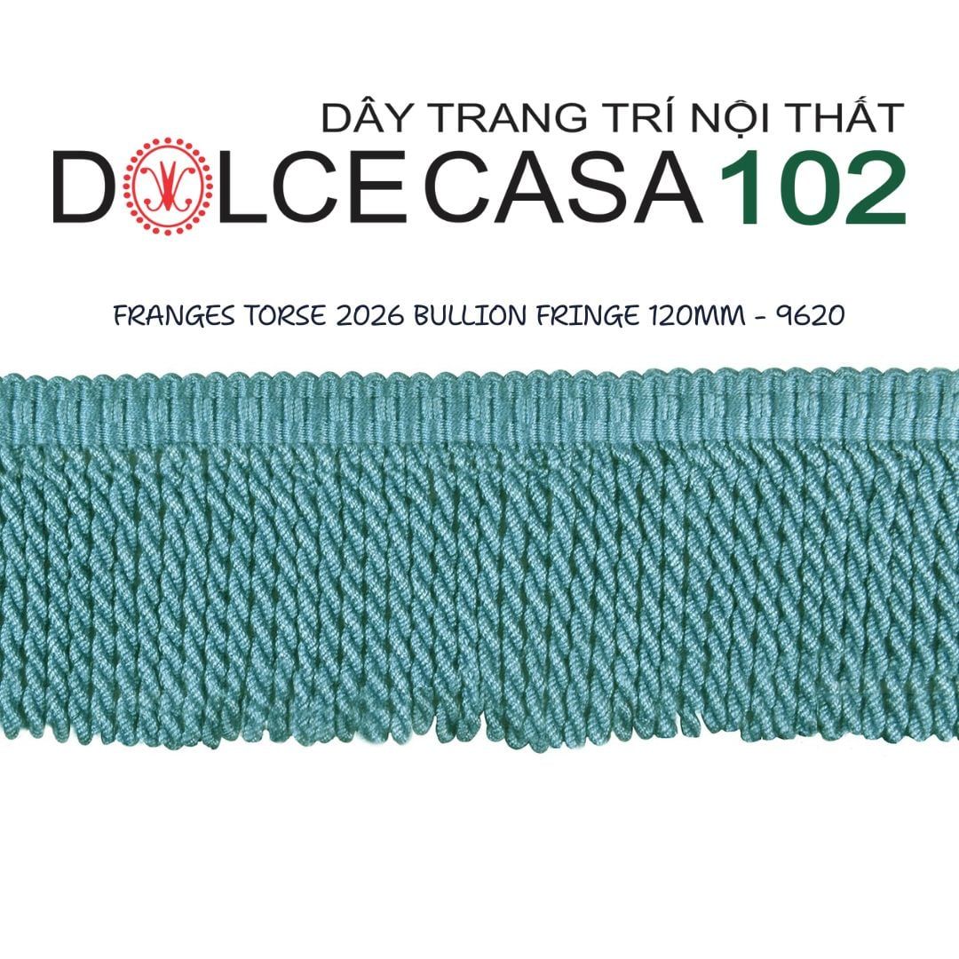  FRANGES TORSE 2026 dây viền tua xoắn Đa Phong Cách có tại kho nhà SX 