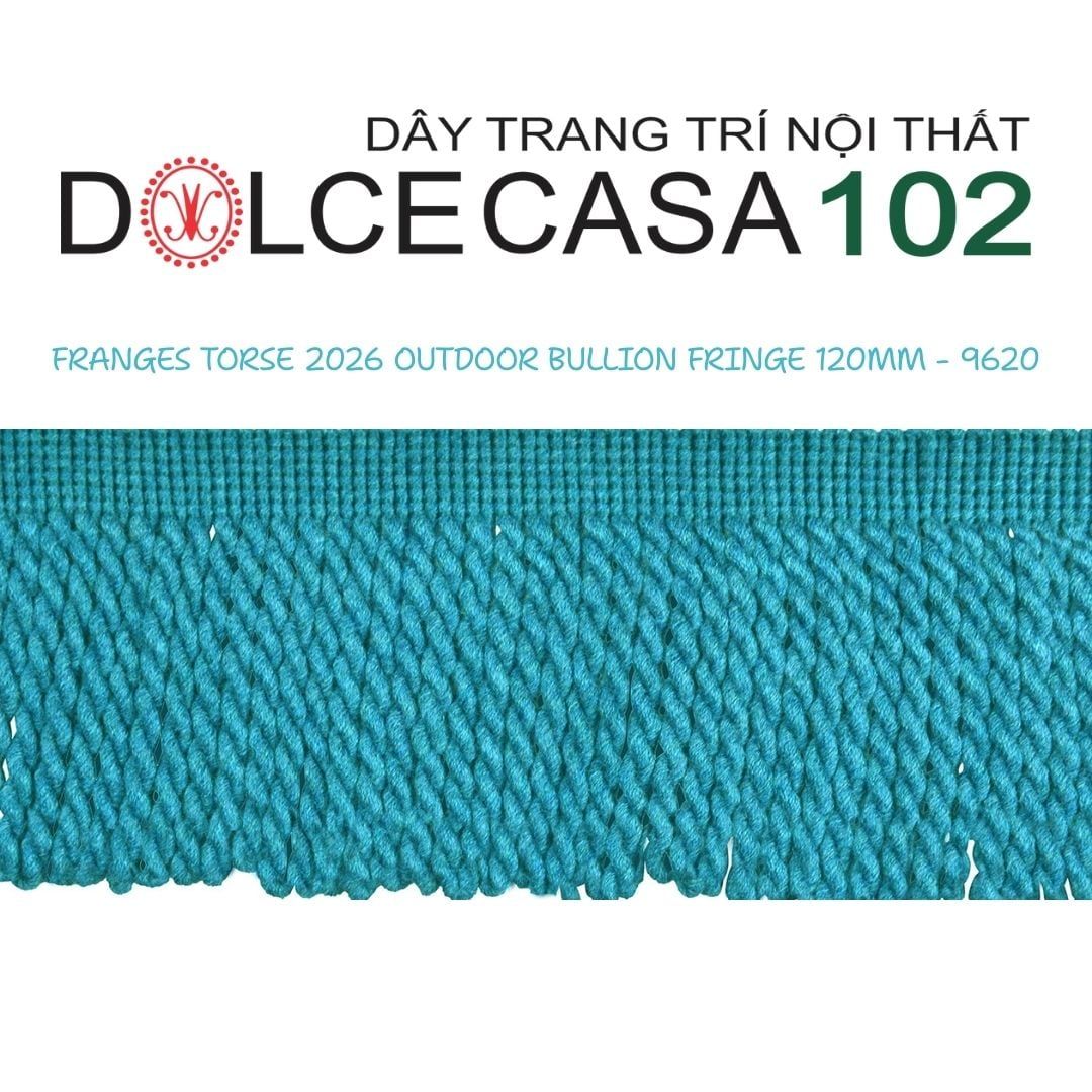  FRANGES TORSE OUTDOOR 2026 dây viền tua xoắn có sẵn tại kho nhà SX 