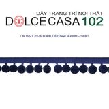  CALYPSO 2026 dây viền trang trí quả cầu đơn sắc có sẵn tại kho nhà SX 