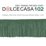  FRANGES TORSE 2026 dây viền tua xoắn Đương Đại có sẵn tại kho nhà SX 