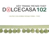  CALYPSO 2026 dây viền trang trí quả cầu đơn sắc có sẵn tại kho nhà SX 