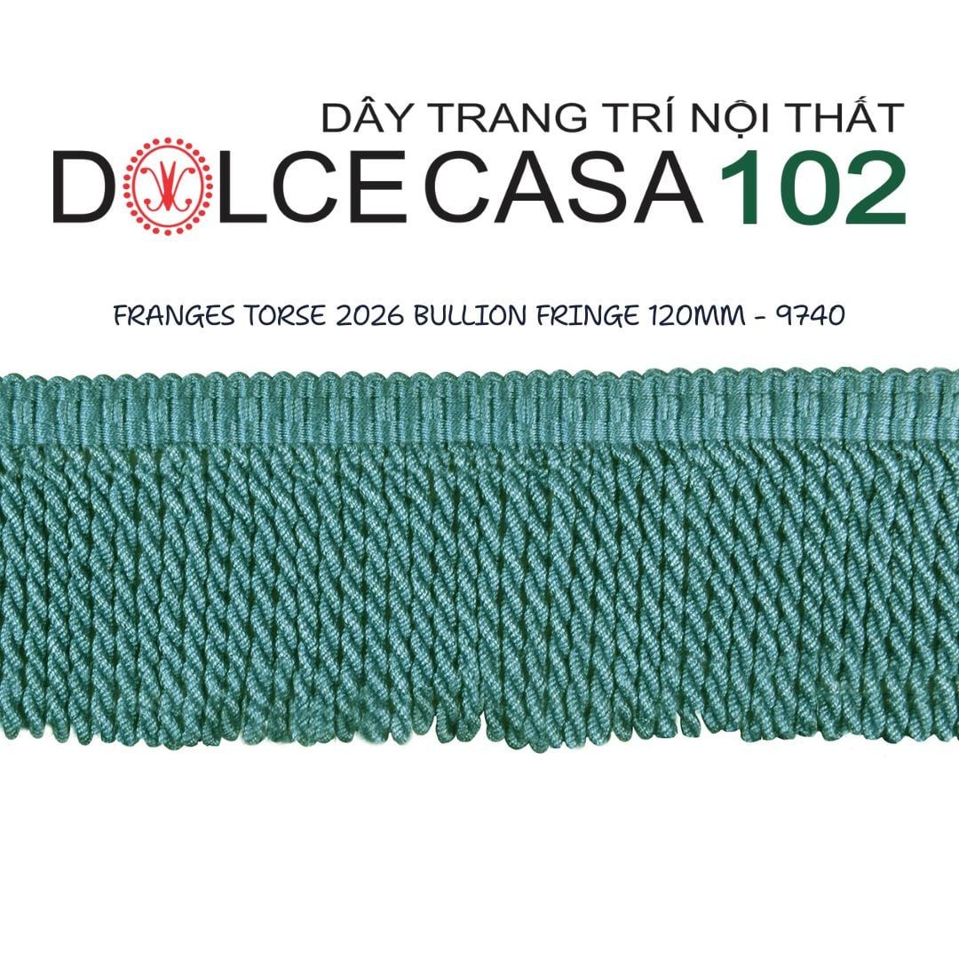  FRANGES TORSE 2026 dây viền tua xoắn Đa Phong Cách có tại kho nhà SX 