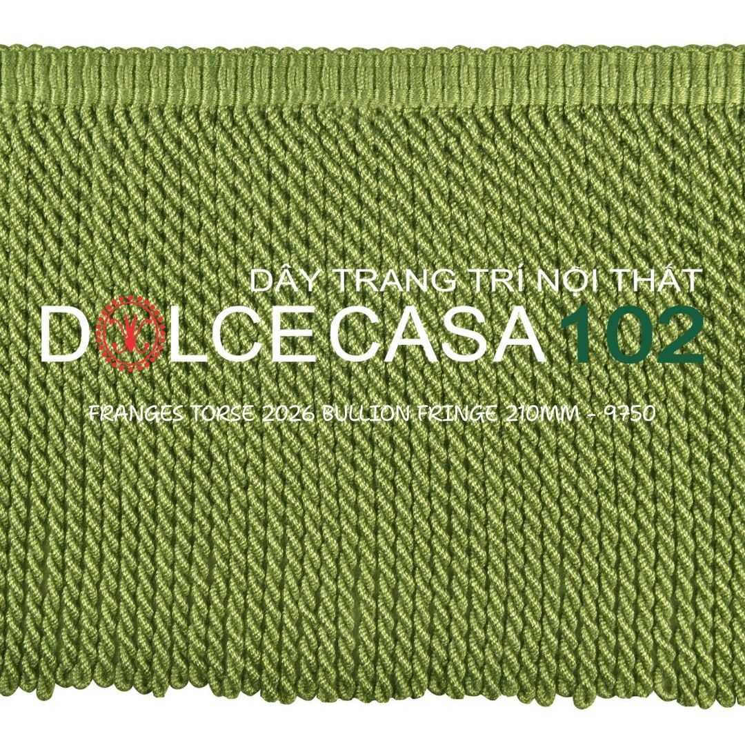  FRANGES TORSE 2026 dây viền tua xoắn Đa Phong Cách có tại kho nhà SX 