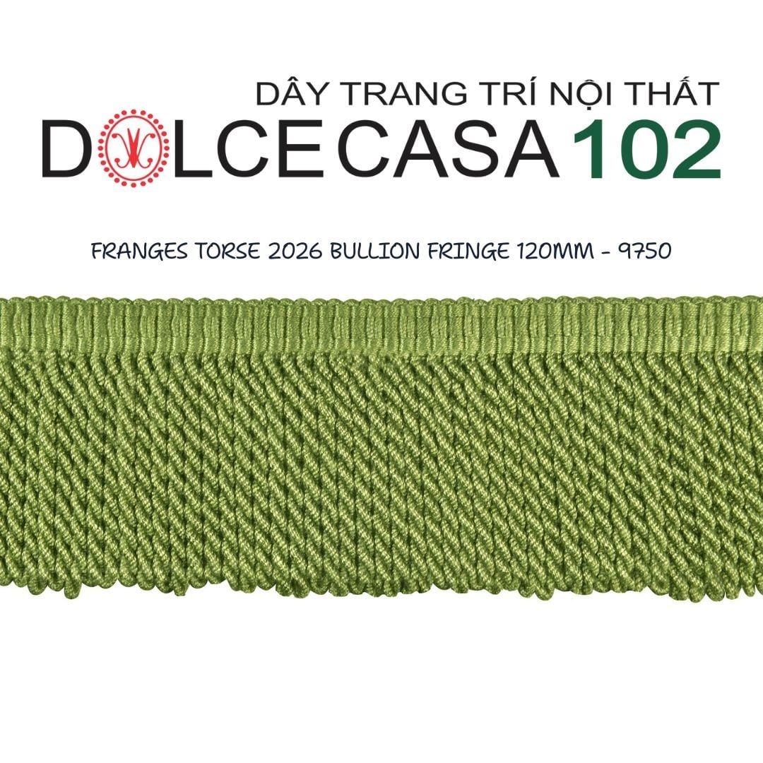  FRANGES TORSE 2026 dây viền tua xoắn Đa Phong Cách có tại kho nhà SX 