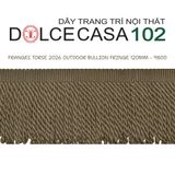  FRANGES TORSE OUTDOOR 2026 dây viền tua xoắn có sẵn tại kho nhà SX 