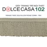  FRANGES TORSE 2026 dây viền tua xoắn Đa Phong Cách có tại kho nhà SX 