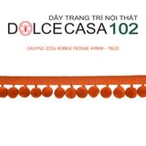  CALYPSO 2026 dây viền trang trí quả cầu đơn sắc có sẵn tại kho nhà SX 