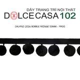  CALYPSO 2026 dây viền trang trí quả cầu đơn sắc có sẵn tại kho nhà SX 