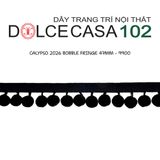  CALYPSO 2026 dây viền trang trí quả cầu đơn sắc có sẵn tại kho nhà SX 