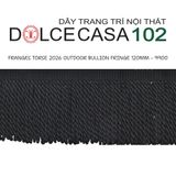  FRANGES TORSE OUTDOOR 2026 dây viền tua xoắn có sẵn tại kho nhà SX 