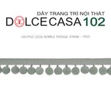  CALYPSO 2026 dây viền trang trí quả cầu đơn sắc có sẵn tại kho nhà SX 