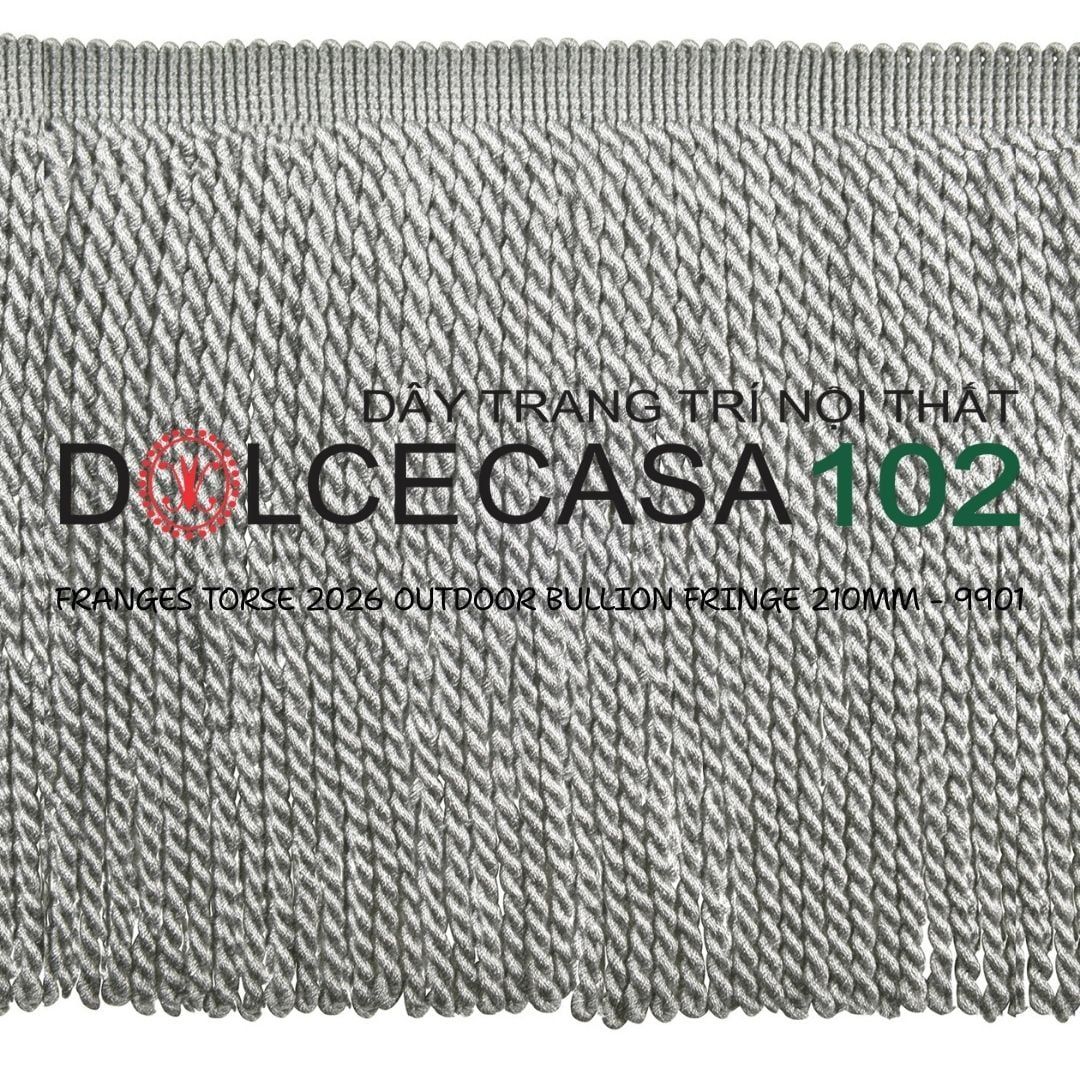  FRANGES TORSE OUTDOOR 2026 dây viền tua xoắn có sẵn tại kho nhà SX 