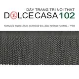  FRANGES TORSE OUTDOOR 2026 dây viền tua xoắn có sẵn tại kho nhà SX 
