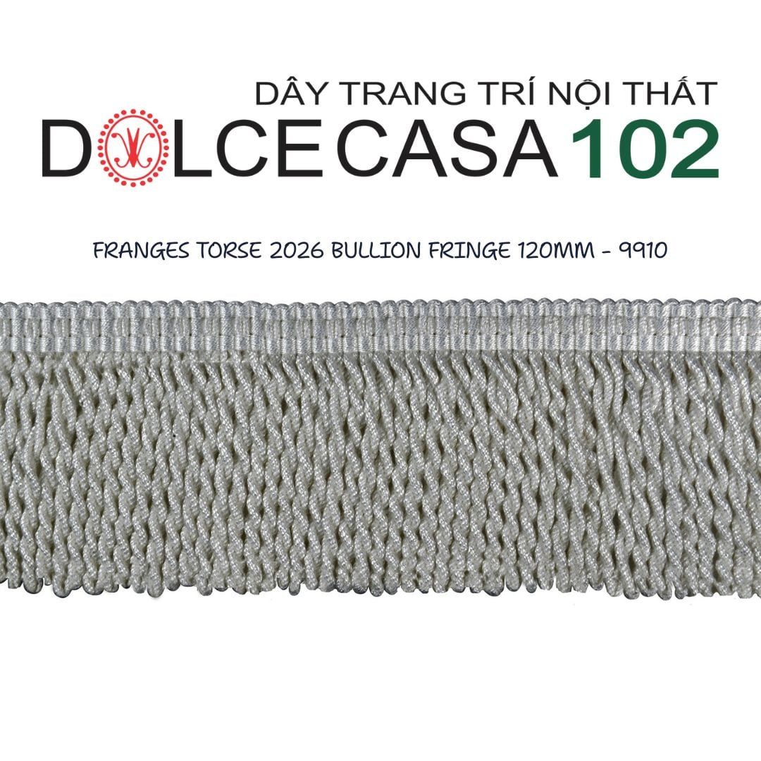  FRANGES TORSE 2026 dây viền tua xoắn Đa Phong Cách có tại kho nhà SX 