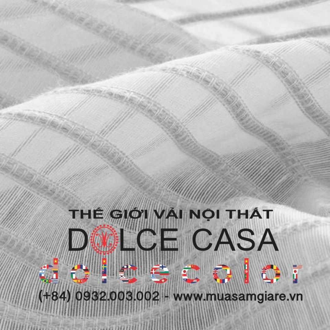  72719 vải màn rèm gió GENNY 5 màu copyright 2021 