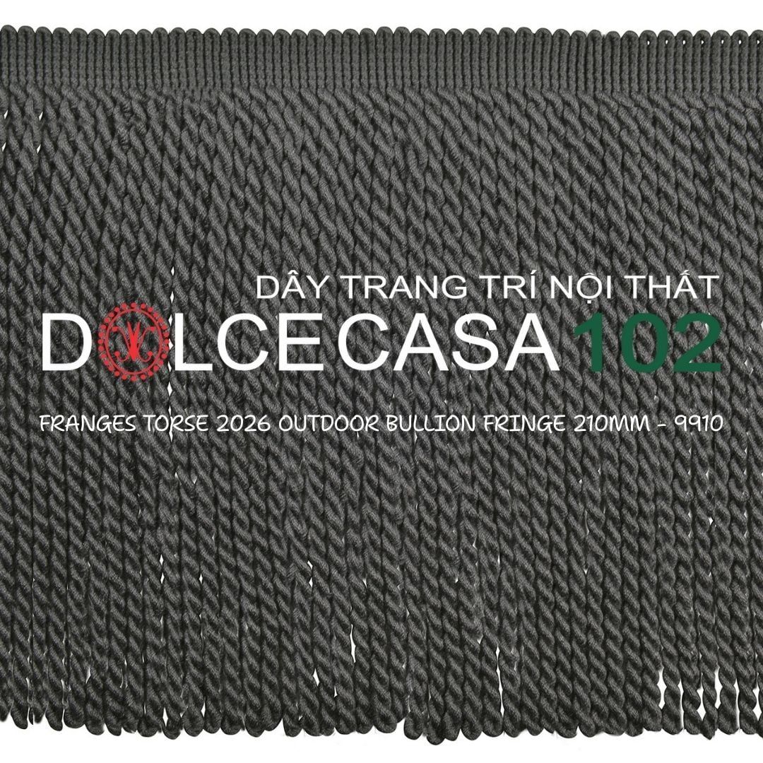  FRANGES TORSE OUTDOOR 2026 dây viền tua xoắn có sẵn tại kho nhà SX 