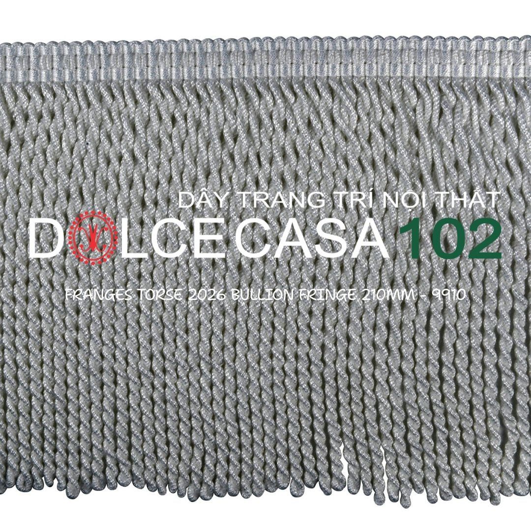  FRANGES TORSE 2026 dây viền tua xoắn Đa Phong Cách có tại kho nhà SX 