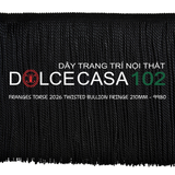  FRANGES TORSE 2026 dây viền tua xoắn Đương Đại có sẵn tại kho nhà SX 