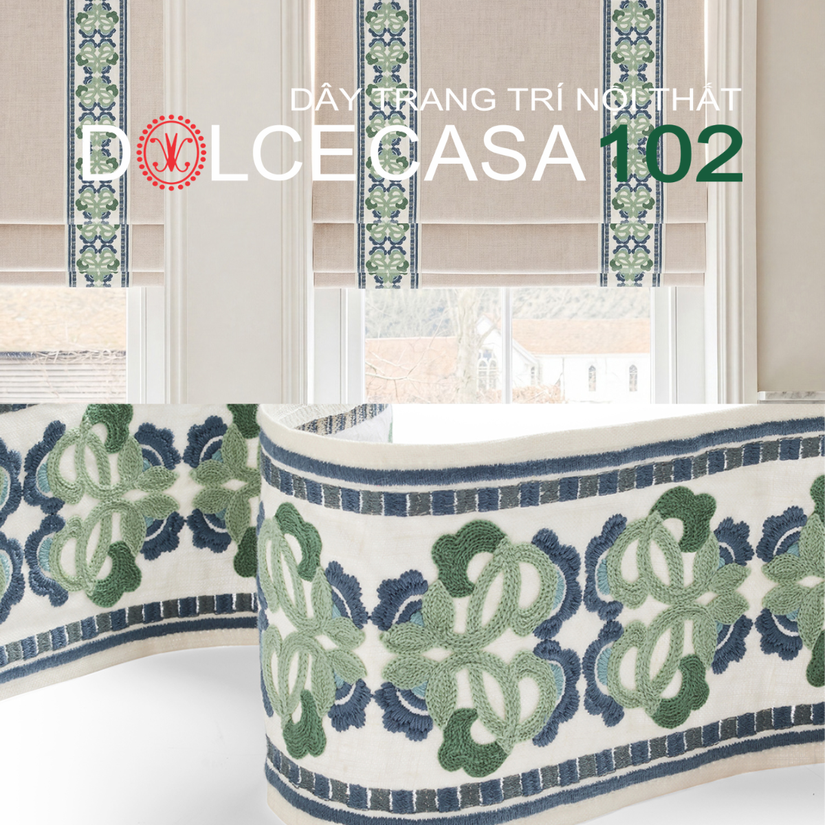  DOLCE TRIM bộ sưu tập dây viền trang trí đa chức năng 2026 