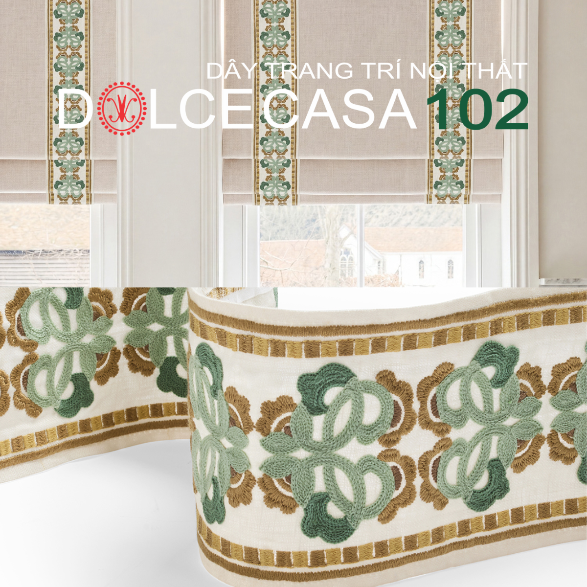  DOLCE TRIM bộ sưu tập dây viền trang trí đa chức năng 2026 
