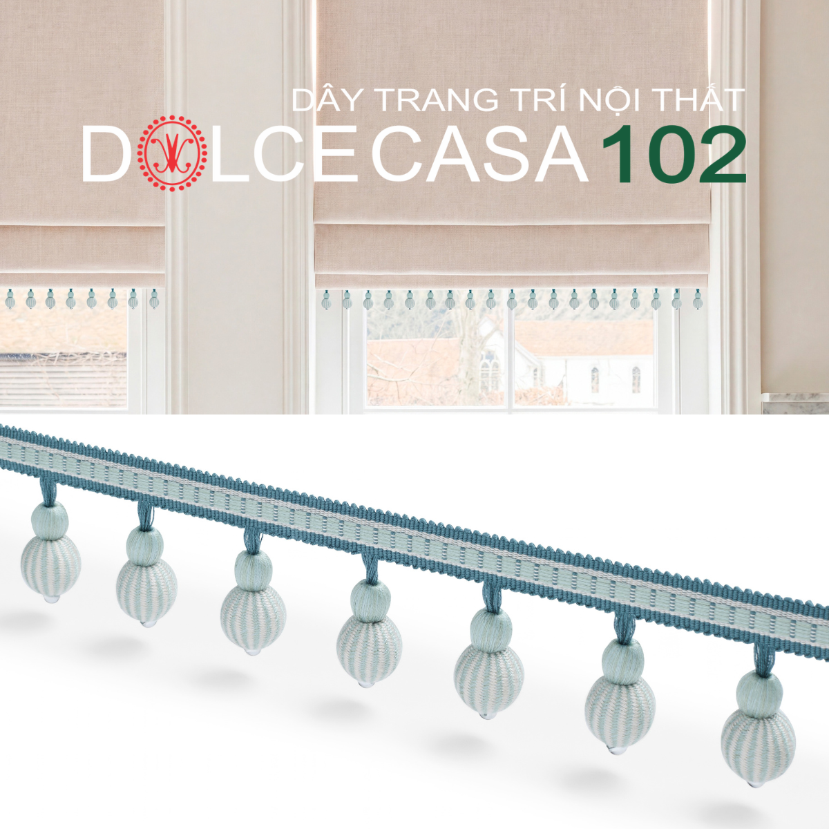  DOLCE TRIM bộ sưu tập dây viền trang trí đa chức năng 2026 