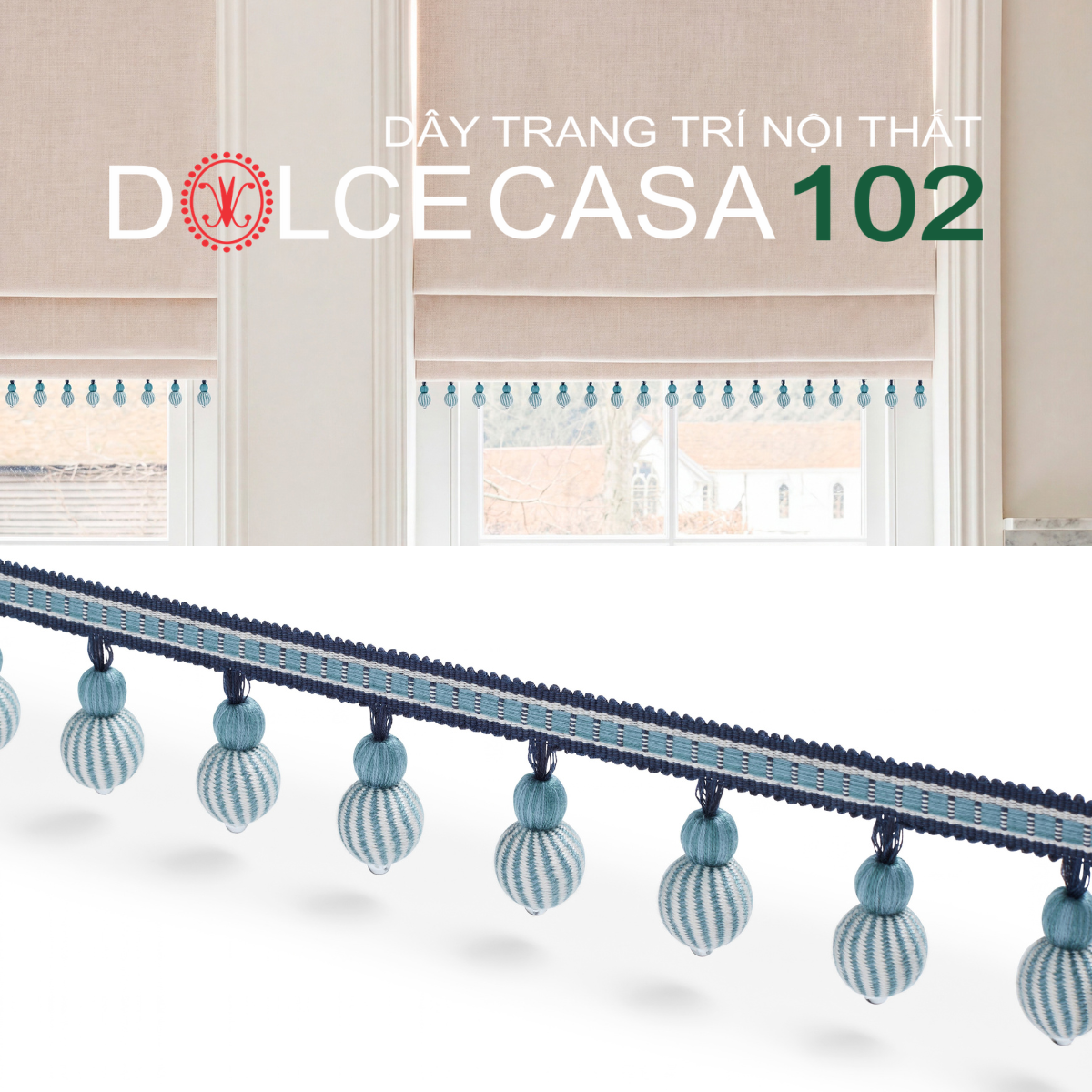  DOLCE TRIM bộ sưu tập dây viền trang trí đa chức năng 2026 