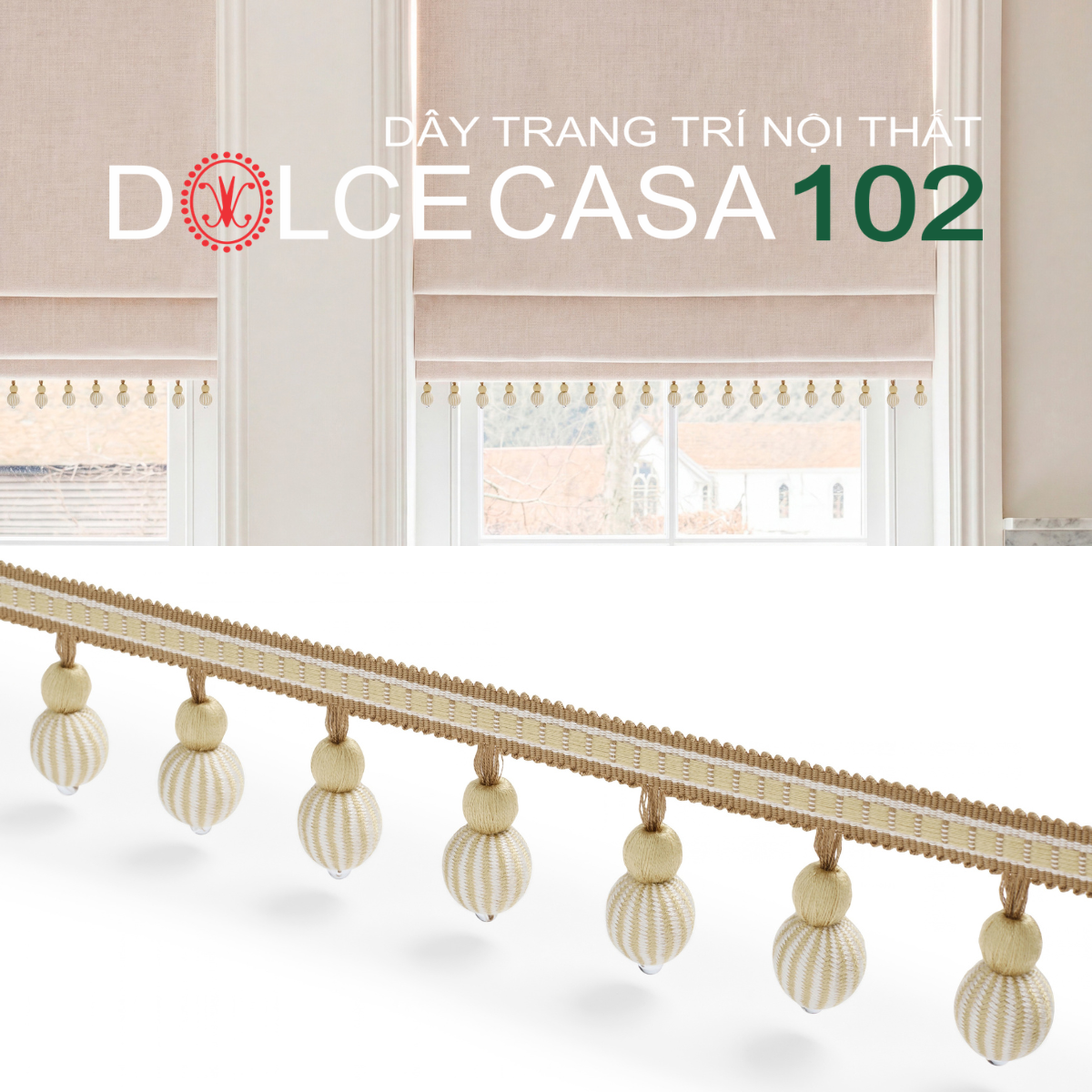  DOLCE TRIM bộ sưu tập dây viền trang trí đa chức năng 2026 