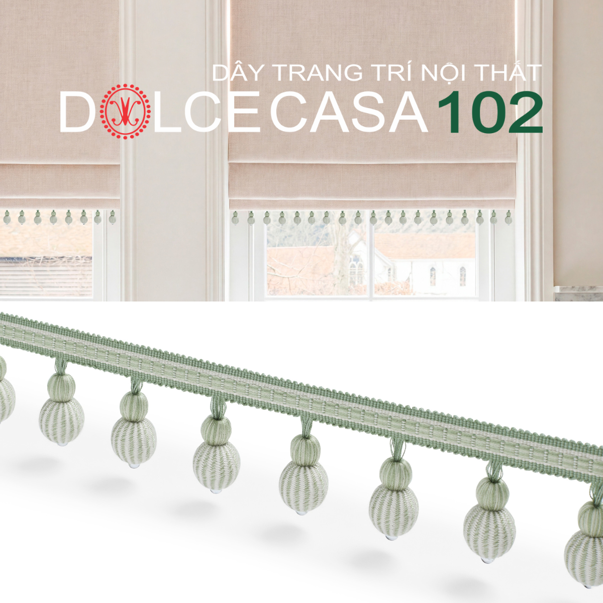  DOLCE TRIM bộ sưu tập dây viền trang trí đa chức năng 2026 