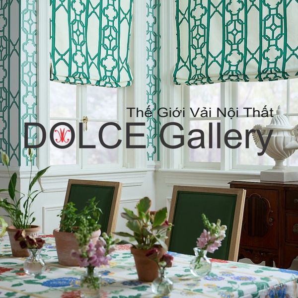  DOLCE JOANNA FRET vải màn rèm cửa Ý 2026 