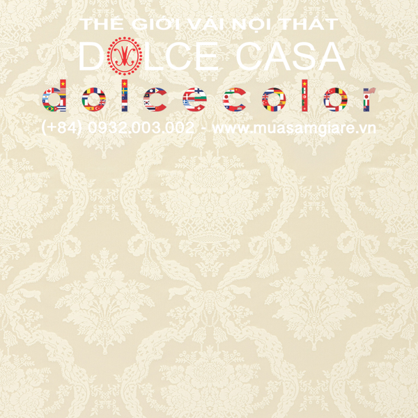  Palazzo Petra Damask màu kem 