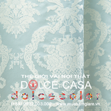  Palazzo Petra Damask màu xanh thủy 