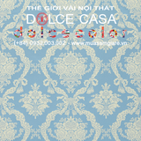  Palazzo Petra Damask màu xanh bụi 