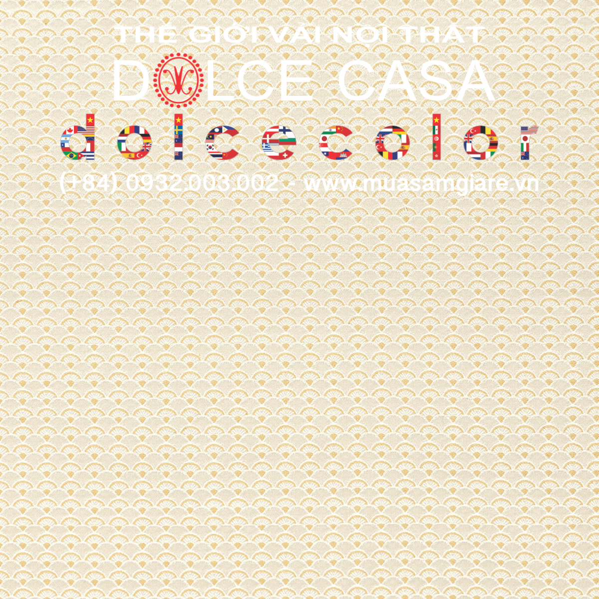  Palazzo Petra Damask màu kem 