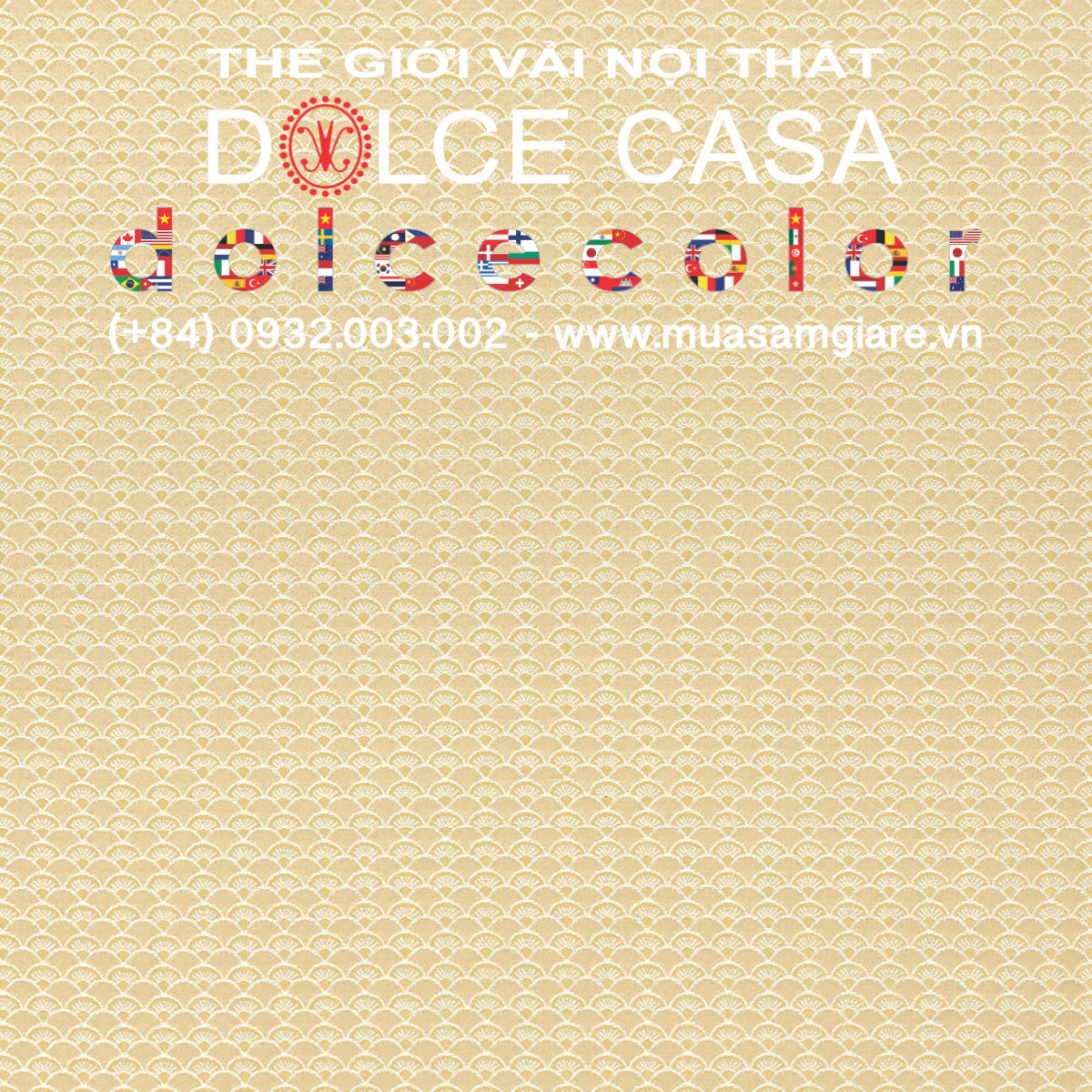  Palazzo Petra Damask màu ngà vàng 